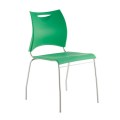 A cadeira One oferece funcionalidade e elegncia em diferentes tipos de ambientes. Seu design clean e moderno combina perfeitamente com espaos corporativos e comerciais, como salas de reunio, auditrios, refeitrios e reas de alimetao, alm de se adaptar com charme a residncias modernas e jovens.