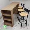 Bancada para cozinha madeirado claro