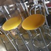 Banquetas cromadas para bar em casa
