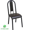 Cadeira DO 442E ep�xi preto assento ergon�mico preto
